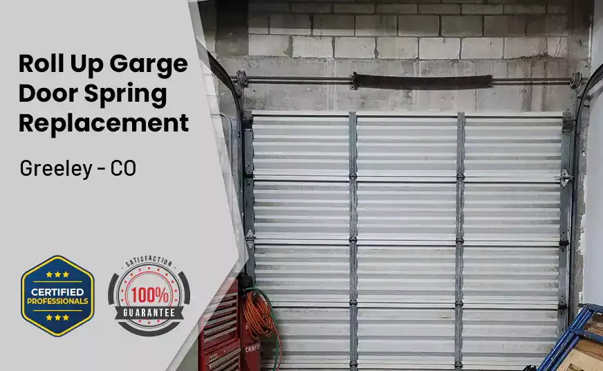 Roll Up Garage Door Spring Replacement Greeley - CO 