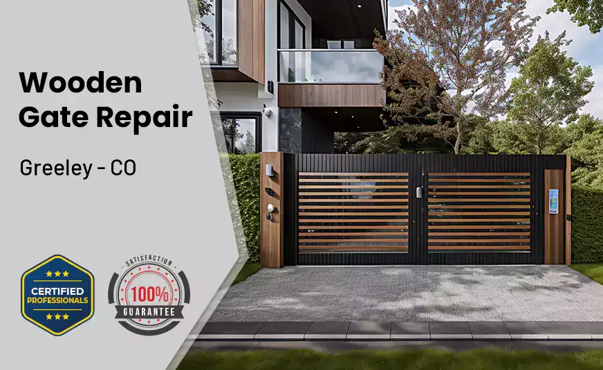 Wooden Gate Repair Greeley - CO 