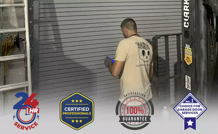 Garage Door Bottom Panel Repair in Greeley, CO